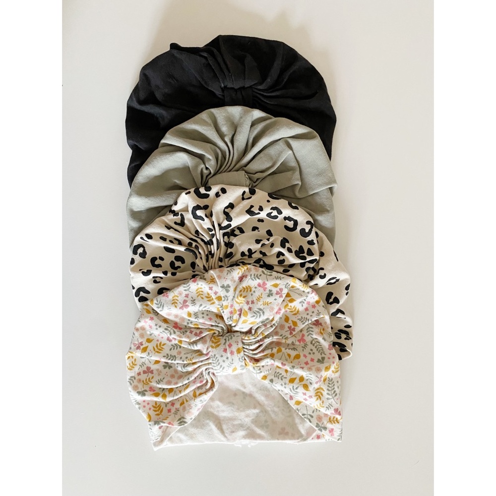 NWOT H&M Baby Knotted Turban Hats (4)
